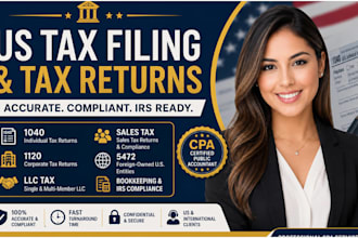 organize your US llc tax documents for CPA tax  filling and irs compliance