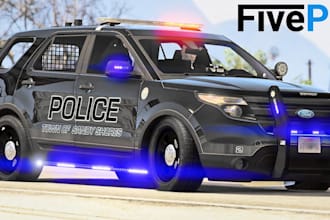 do fivem fivepd cops server based on qbcore nopixel inspired clothe setup