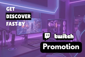 click farming, organic stream twitch promotion for more live viewers and reach