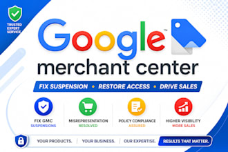 fix google merchant center suspension and policy violations