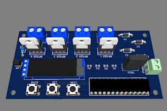 design electronic circuit pcb boards schematics pcb layout electronic project