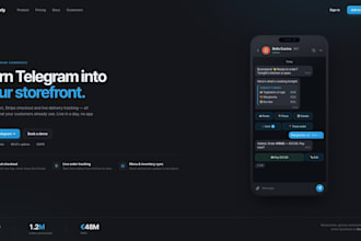 develop a custom telegram bot for your business, shop or crm