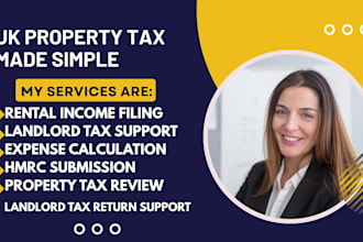 file your UK property rental income tax return and calculate expenses