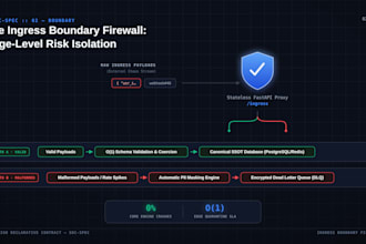 build secure python fastapi middleware and apis