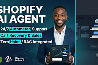 build autonomous ai agent for your shopify store