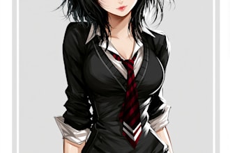 draw amazing anime ilustration for you