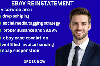 reinstate permanent suspended ebay seller account remove