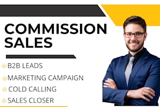 commission sales closer b2b sales representative b2b leads telemarketing sales