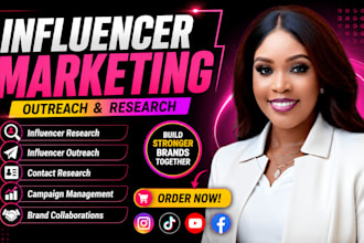 do influencer outreach instagram youtube influncer research for brand marketing
