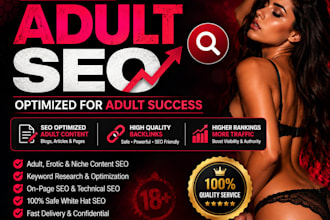 create SEO optimized adult, erotic content, blog, and articles