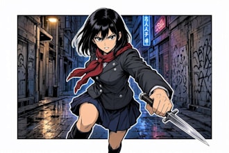 turn your script into professional manga comic pages