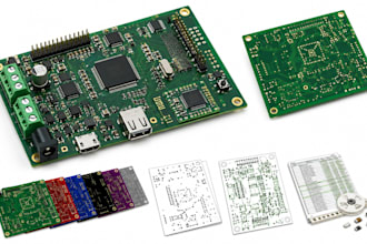 make  pcb design and pcb layout gerber file in altium and kicad