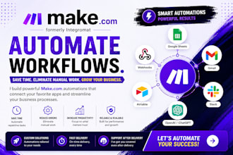 fix make com , fix make com automation, set up make com make automation