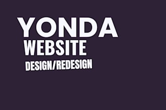 do yonda website design redesign
