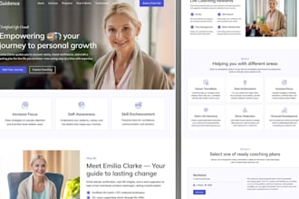 build wix website design, wix coaching website booking website for coaches