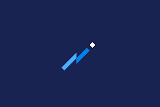 create a modern minimalist logo for tech startups