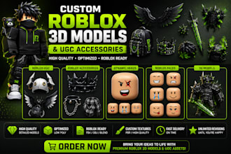 create roblox, ugc, roblox ugc, 3d model, accessories, roblox accessories