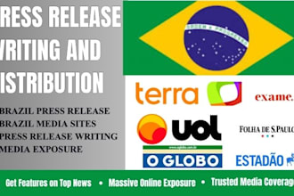 write distribute submit brazil press release pr distribution public relations