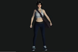 stylized metahuman,ue5,ai mesh refine,arkit blendshape, haeled 3d,nsfw character