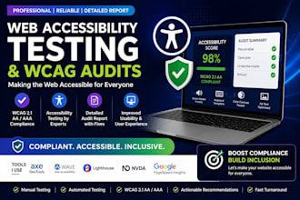 perform web accessibility testing and wcag audits