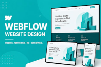 design webflow website and redesign webflow website