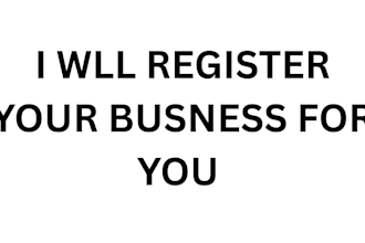 register your business for you