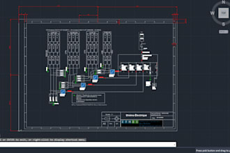 convert a hand sketch to an autocad dwg