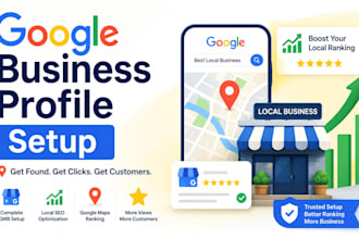 do google business profile setup for gmb ranking