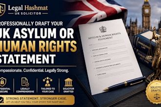 professionally draft your UK asylum or human rights statement