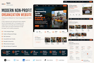 build a modern website for your business or organization