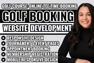 golf booking website, golf club website, golf course website, golf reservation