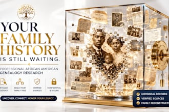 help you research african american ancestry and genealogy research