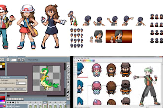 make and import pokémon sprites into gba, gbc, and nds rom hacks