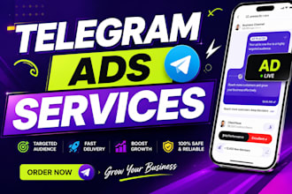 run approved telegram ads