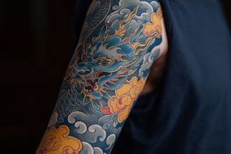 design a professional japanese tattoo design