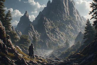 create concept art and steam capsule art