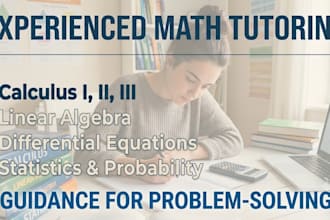 tutor and solve complex math problems step by step