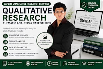 conduct qualitative analysis and thematic development