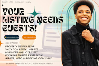 beds24, vrbo booking com property listing, lodgify hotel vacation rental website