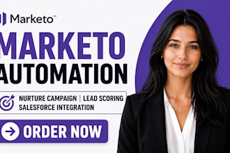 setup marketo automation campaign lead scoring salesforce integration