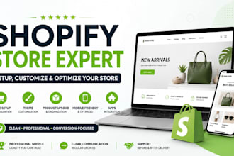build shopify store shopify dropshipping store ecommerce store as shopify expert