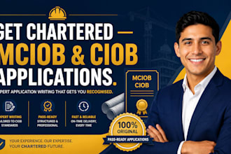 write and review your ciob, mciob or mrics professional review application
