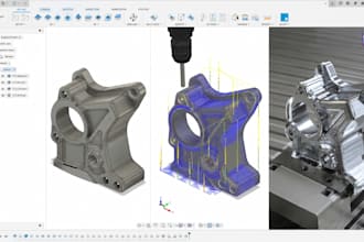 design 3d printing cnc cam machining injection molding sheet metal in fusion360