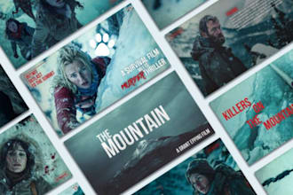 create professional film pitch deck presentation