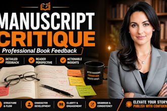 provide detailed manuscript critique and beta reader feedback