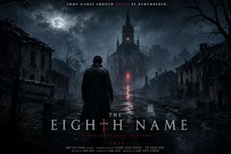 design hollywood horror movie posters, thriller posters and film key art