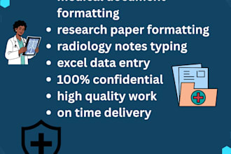 format medical research papers and radiology department