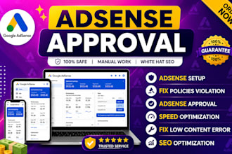 get google adsense approval and fix adsense website issue