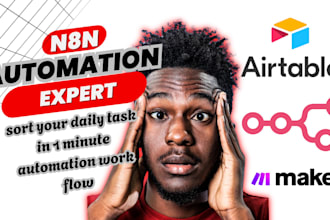 n8n CRM voice agent api integration automation io zoho zapier airtable workflow