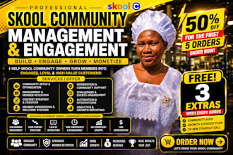 skool community setup skool community skool credit repair skool course creation